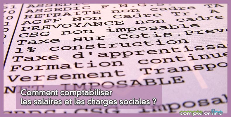 Comptabilisation salaire