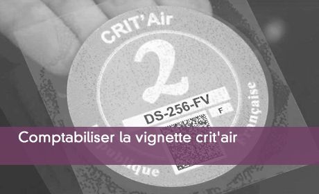 Comptabiliser la vignette crit'air