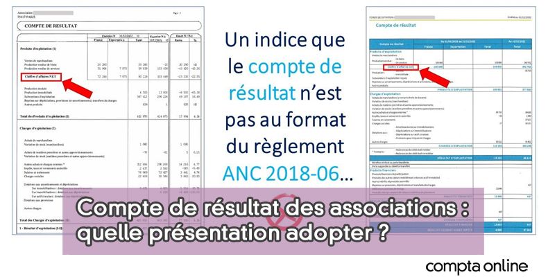 Compte de résultat des associations
