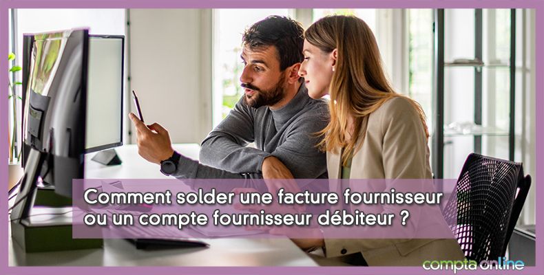 Compte fournisseur créditeur