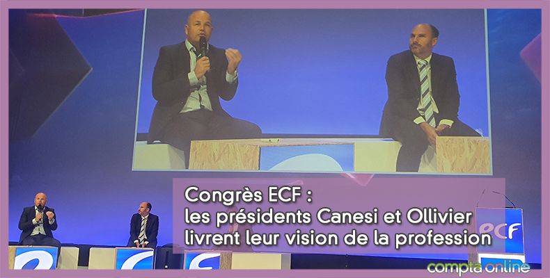 Congrès ECF : les présidents Canesi et Ollivier livrent leur vision de la profession