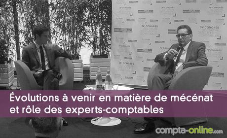 Évolutions à venir en matière de mécénat et rôle des experts-comptables
