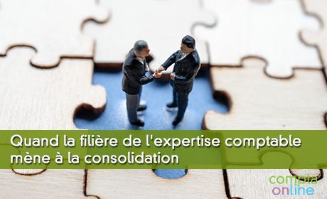 Quand la filire de l'expertise comptable mne  la consolidation