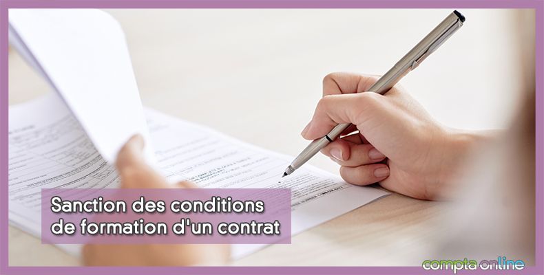 Nullité d'un contrat