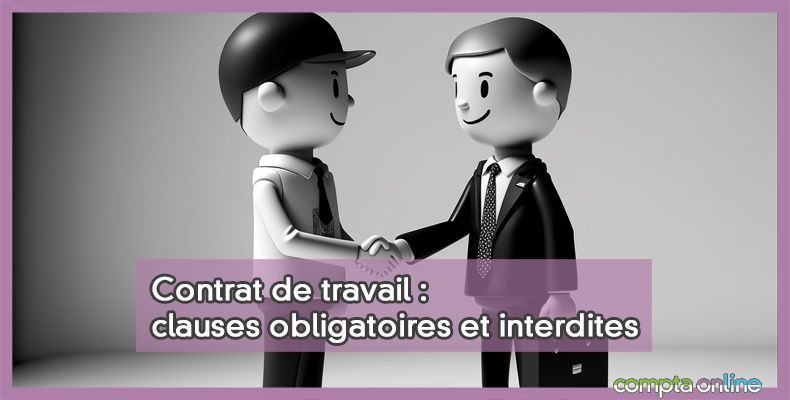 Clauses d'un contrat de travail