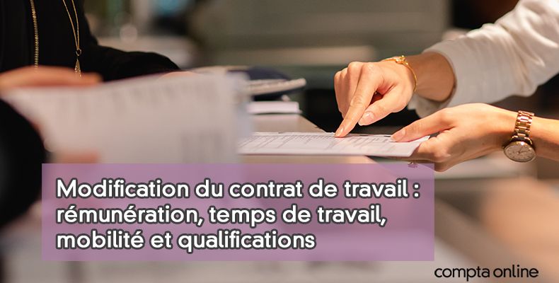 Demande de modification du contrat de travail par le salarié
