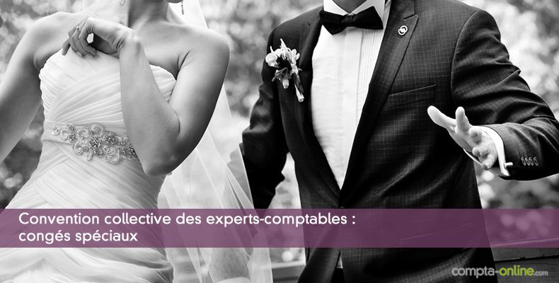 Convention collective des experts-comptables : congs spciaux