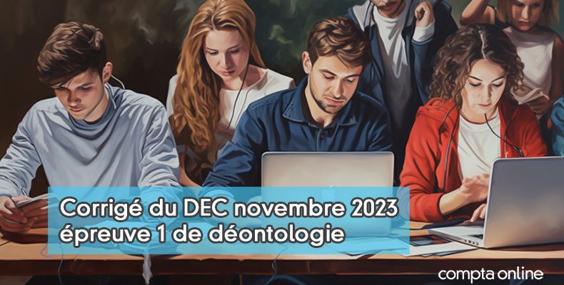 Corrigé du DEC novembre 2023