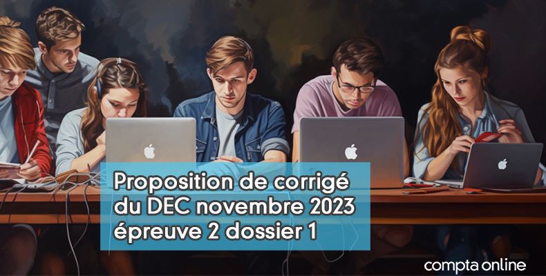 Corrigé du DEC novembre 2023