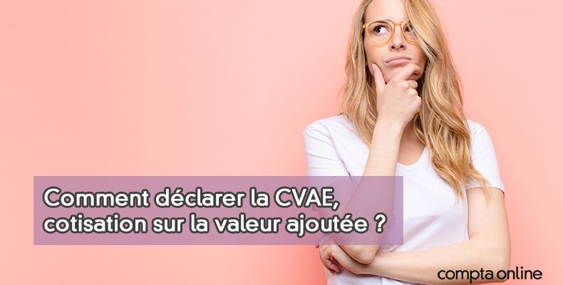 Déclaration de la CVAE