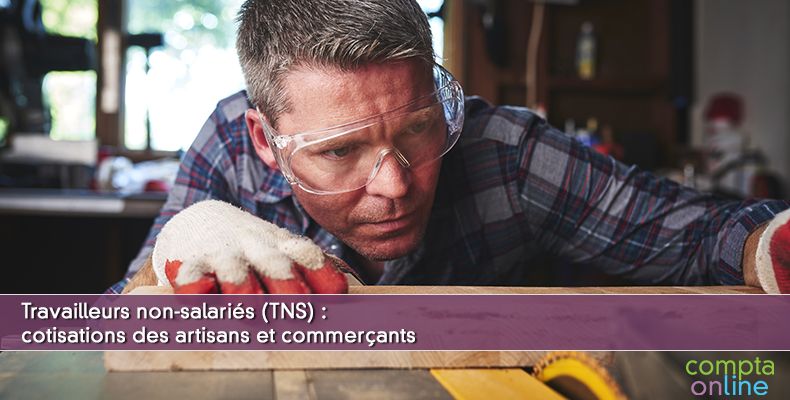 TNS : cotisations des artisans et commerçants