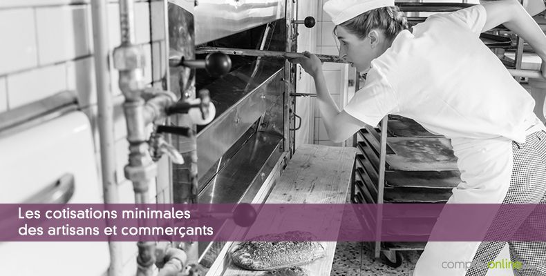 Les cotisations minimales des artisans et commerçants