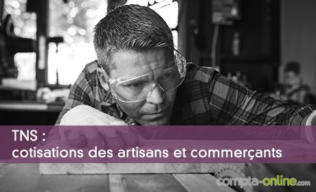 TNS : cotisations des artisans et commerçants