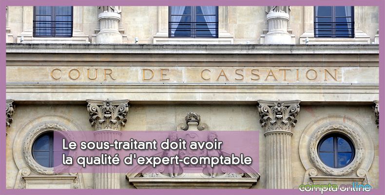 Expert-comptable exercice illégal