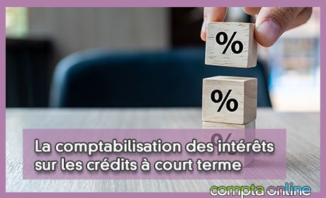 La comptabilisation des intrts sur les crdits court terme