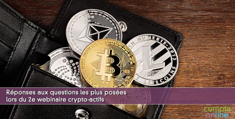 Réponses aux questions les plus posées lors du 2e webinaire crypto-actifs