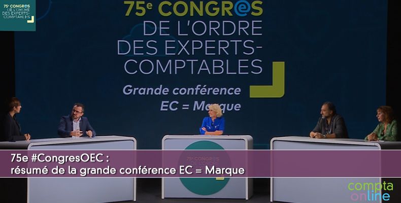 Résumé de la grande conférence EC = Marque du 75e Congrès