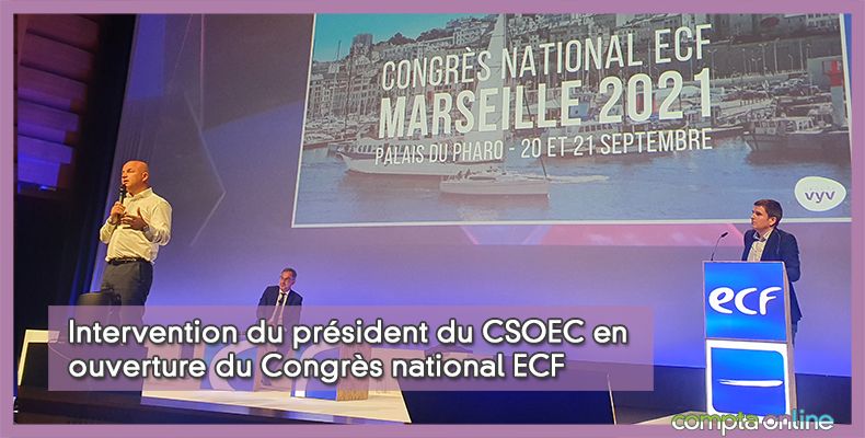 Intervention du président du CSOEC en ouverture du Congrès ECF