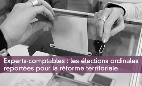 Experts-comptables : les élections ordinales reportées pour la réforme territoriale