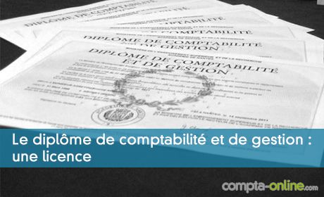 Le diplôme de comptabilité et de gestion : une licence