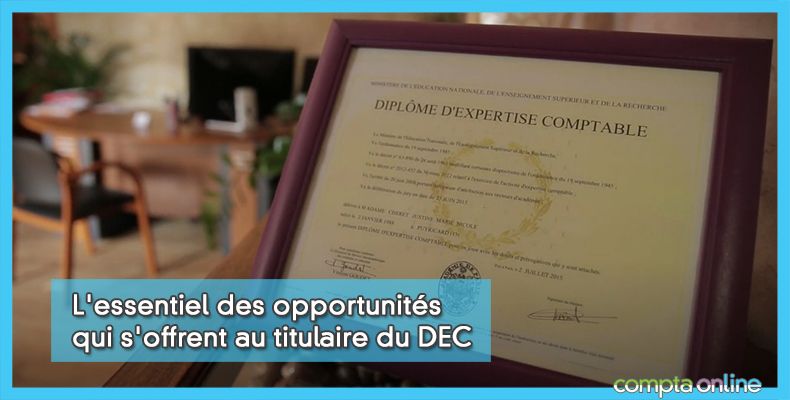 Débouchés DEC