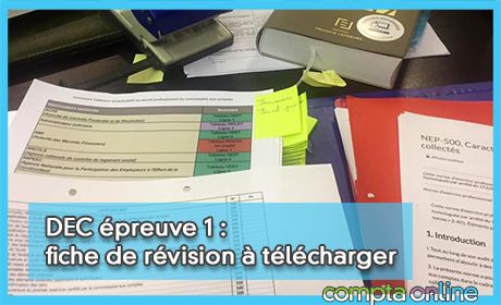 DEC preuve 1 : fiche de rvision  tlcharger