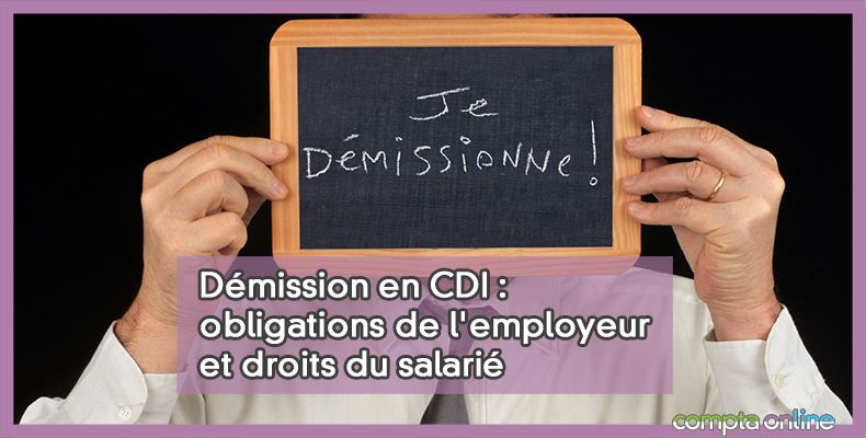 Démission en CDI