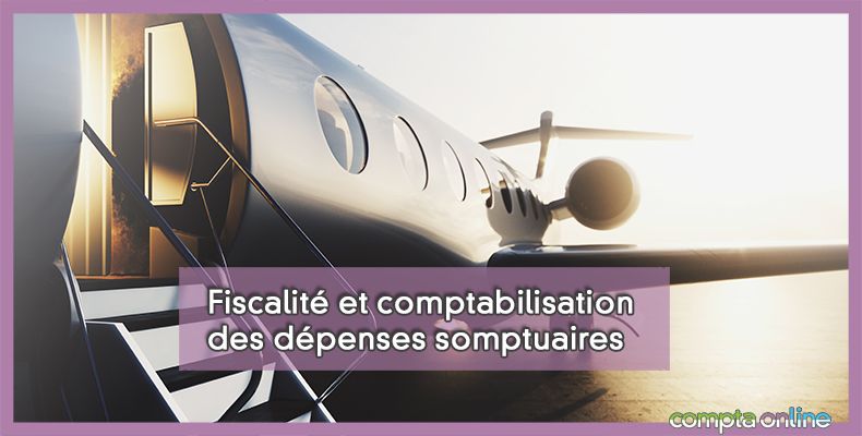 Fiscalité et comptabilisation des dépenses somptuaires