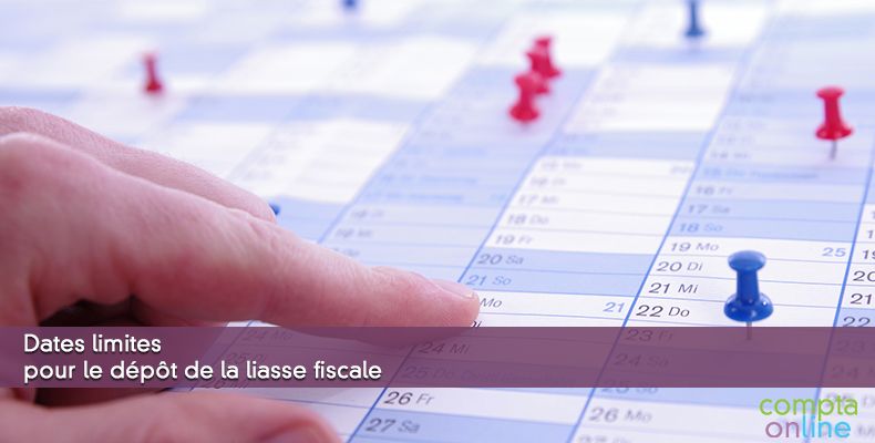 Date limite dépôt liasse fiscale