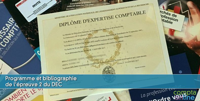 DEC épreuve de révision légale