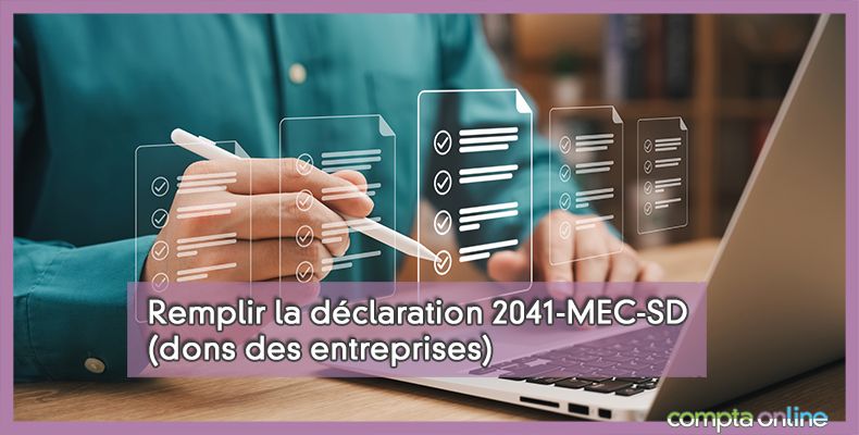 Déclaration 2041-MEC-SD