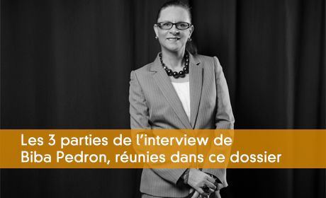 L'entrepreneure Biba Pédron
