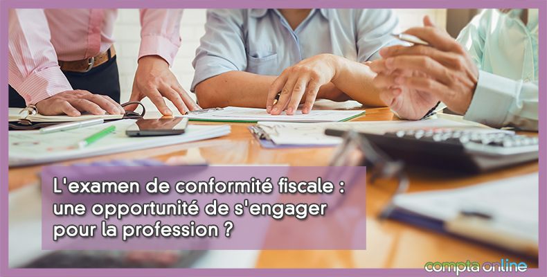 Examen de conformité fiscale
