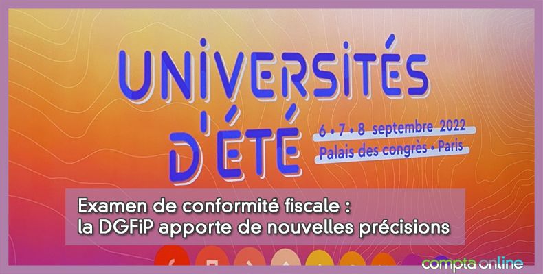 Examen de conformité fiscale DGFiP
