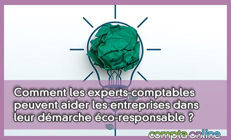 Comment les experts-comptables peuvent aider les entreprises dans leur dmarche co-responsable ?