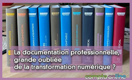 La documentation professionnelle, grande oublie de la transformation numrique ?
