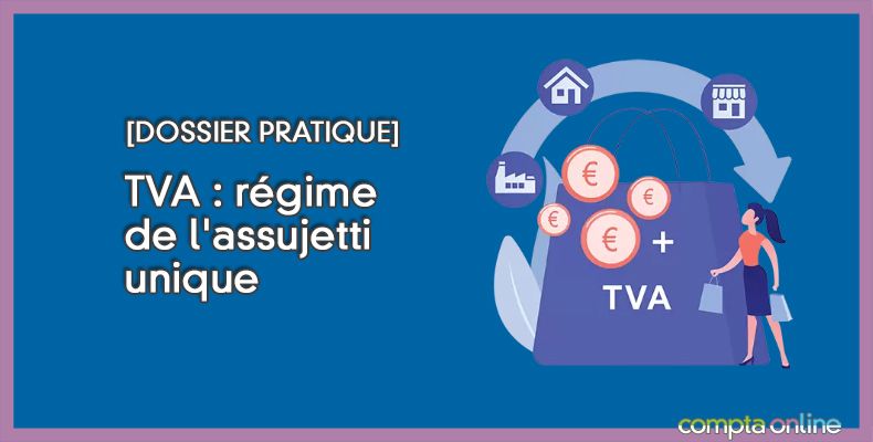 TVA : régime de l'assujetti unique