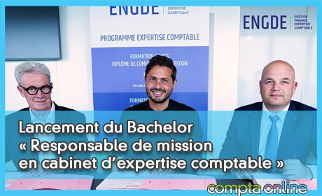 Lancement du Bachelor Responsable de mission en cabinet d'expertise comptable 