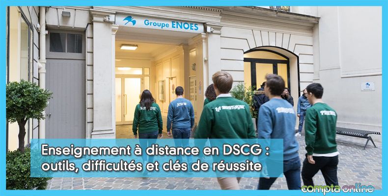 Enseignement  distance en DSCG