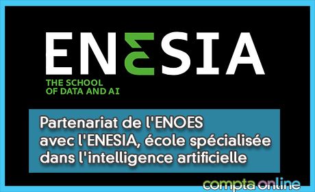 Partenariat de l'ENOES avec l'ENESIA, cole spcialise dans l'intelligence artificielle