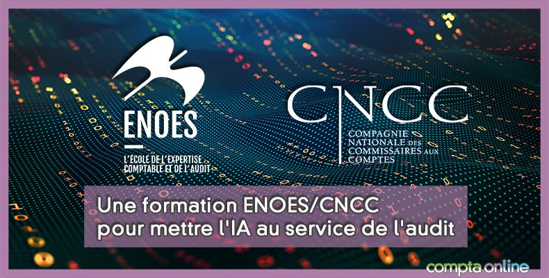 Une formation ENOES/CNCC pour mettre l'IA au service de l'audit