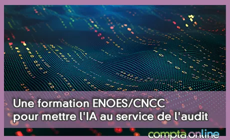 Une formation ENOES/CNCC pour mettre l'IA au service de l'audit