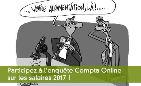 Participez à l'enquête Compta Online sur les salaires 2017 !