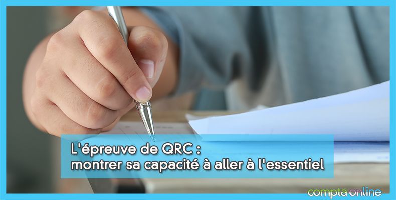 épreuve de QRC