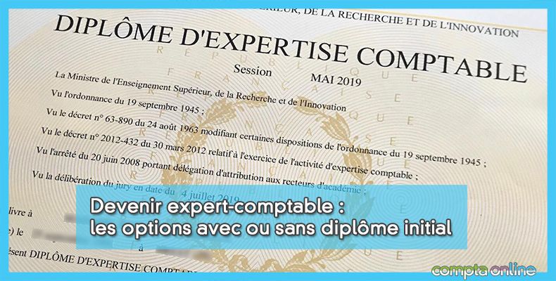 Devenir expert-comptable