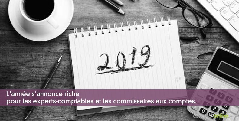 L'anne s'annonce riche pour les experts-comptables et les commissaires aux comptes