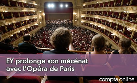 EY prolonge son mcnat avec l'Opra de Paris