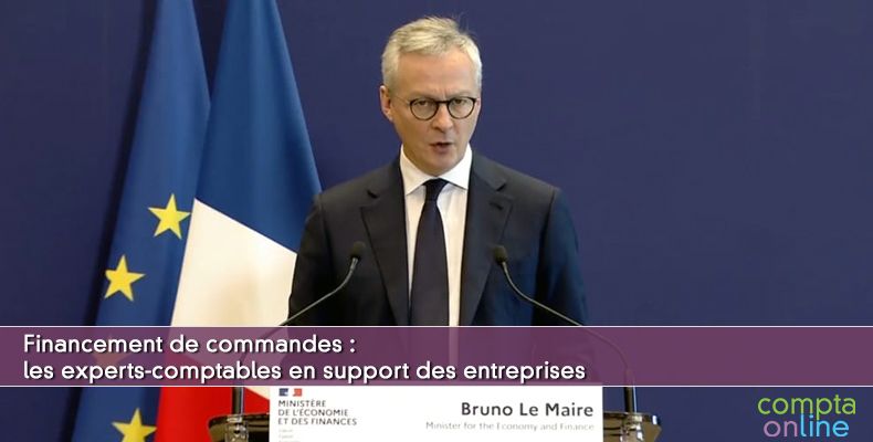 Le financement des commandes clients