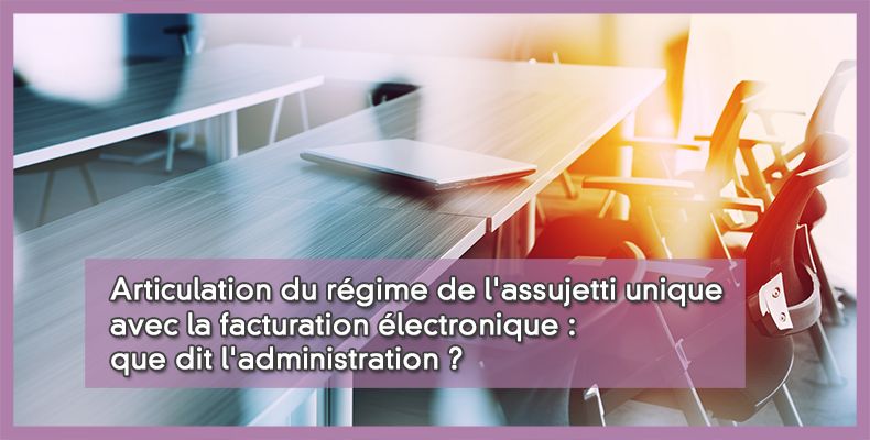 Facturation électronique