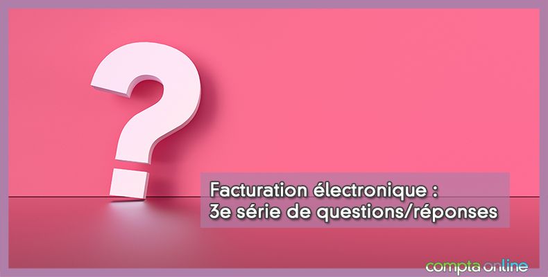 Facturation électronique
